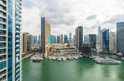 Apartment - Studio - 1 Bathroom for rent in Bay Central West - Bay Central - Dubai Marina - Dubai