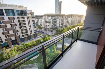 Balcony image for: Apartment - 1 Bedroom - 2 Bathrooms for rent in Wilton Park Residences - Mohammed Bin Rashid City - Dubai, Image 1