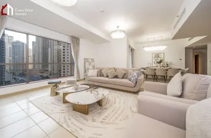 Apartment - 3 Bedrooms - 3 Bathrooms for rent in Rimal 1 - Rimal - Jumeirah Beach Residence - Dubai
