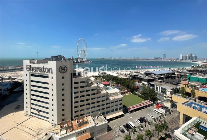 Apartment - 3 Bedrooms - 3 Bathrooms for rent in Shams 4 - Shams - Jumeirah Beach Residence - Dubai