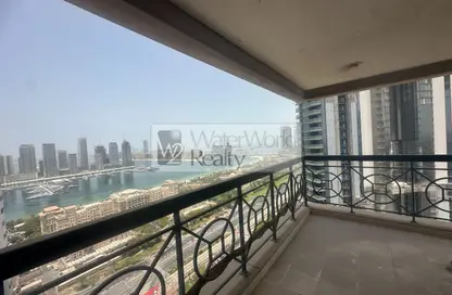 Apartment - 3 Bedrooms - 5 Bathrooms for rent in Al Seef Tower - Dubai Marina - Dubai