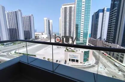 Apartment - 3 Bedrooms - 4 Bathrooms for rent in Sea Face Tower - Shams Abu Dhabi - Al Reem Island - Abu Dhabi