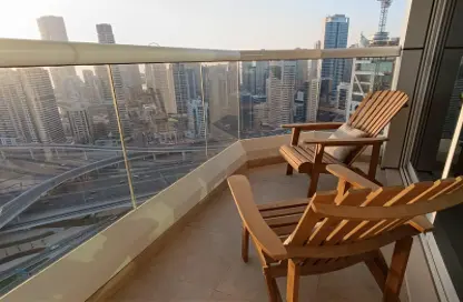 شقة - غرفة نوم - 1 حمام للايجار في بوابة دبي الجديدة 2 - (JLT) مجمع A - أبراج بحيرة الجميرا - دبي