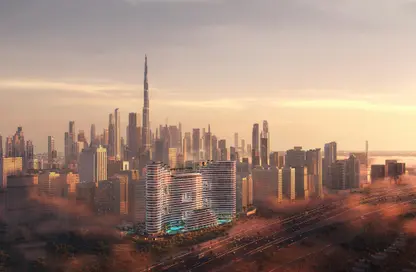 Apartment - Studio - 1 Bathroom for sale in Binghatti Aquarise - Business Bay - Dubai