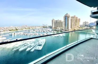 Pool image for: Apartment - 3 Bedrooms - 4 Bathrooms for rent in Oceana Pacific - Oceana - Palm Jumeirah - Dubai, Image 1