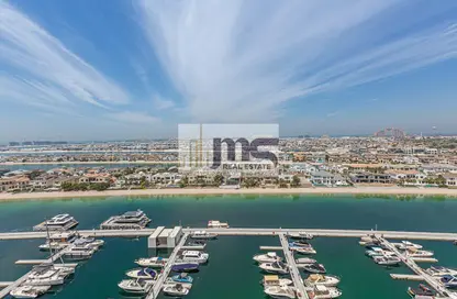 Apartment - 3 Bedrooms - 5 Bathrooms for rent in Marina Residences 2 - Marina Residences - Palm Jumeirah - Dubai