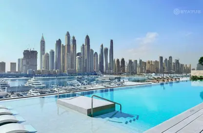Apartment - 1 Bedroom - 1 Bathroom for rent in Palace Beach Residence - EMAAR Beachfront - Dubai Harbour - Dubai