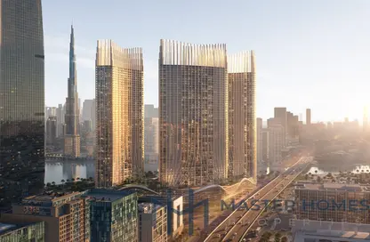 Apartment - 1 Bedroom - 2 Bathrooms for sale in Binghatti Skyrise Tower A - Binghatti Skyrise - Business Bay - Dubai