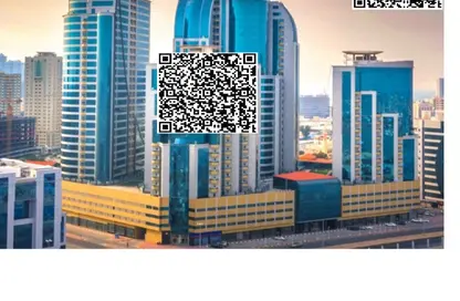 شقة - غرفة نوم - 2 حمامات للبيع في أورينت تاور 1 - أورينت تاور - البستان - عجمان شقة - غرفة نوم - 2 حمامات للبيع في أورينت تاور 1 - أورينت تاور - البستان - عجمان
