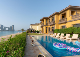 Villa - 5 bedrooms - 6 bathrooms for rent in Signature Villas Frond F - Signature Villas - Palm Jumeirah - Dubai