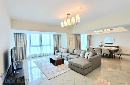 Apartment - 1 Bedroom - 2 Bathrooms for rent in Capital Plaza Tower A - Capital Plaza - Corniche Road - Abu Dhabi