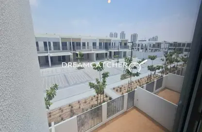 Balcony image for: Townhouse - 3 Bedrooms - 3 Bathrooms for rent in Elan - Tilal Al Ghaf - Dubai, Image 1