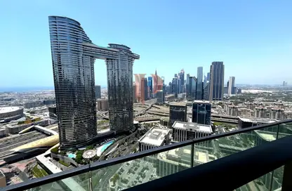 Apartment - 3 Bedrooms - 5 Bathrooms for rent in Burj Vista 1 - Burj Vista - Downtown Dubai - Dubai