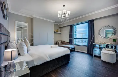 Room / Bedroom image for: Apartment - 2 Bedrooms - 2 Bathrooms for rent in Murjan 3 - Murjan - Jumeirah Beach Residence - Dubai, Image 1