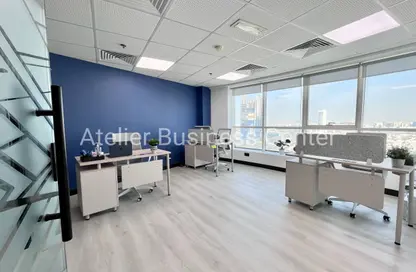 Office Space - Studio - 4 Bathrooms for rent in Al Ameri Tower - Barsha Heights (Tecom) - Dubai