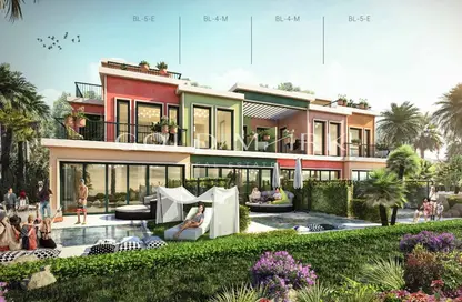 Townhouse - 4 Bedrooms - 4 Bathrooms for sale in Portofino - Damac Lagoons - Dubai