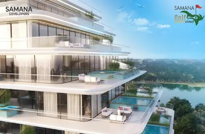 Apartment - 2 Bedrooms - 3 Bathrooms for sale in Samana Golf Views - Dubai Sports City - Dubai