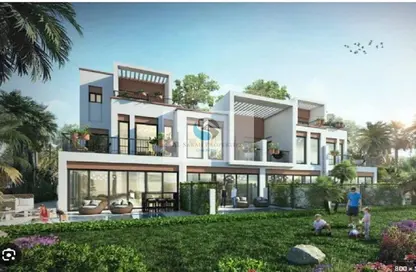 Villa - 4 Bedrooms - 3 Bathrooms for sale in Costa Brava at DAMAC Lagoons - Damac Lagoons - Dubai