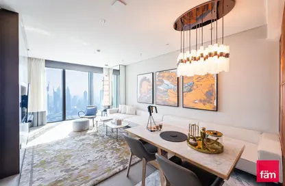 Apartment - 1 Bedroom - 2 Bathrooms for rent in One Za'abeel Tower - Zabeel 1 - Zabeel - Dubai