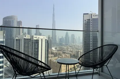 Apartment - 1 Bedroom - 2 Bathrooms for rent in Marquise Square Tower - Business Bay - Dubai