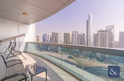 Apartment - 4 Bedrooms - 5 Bathrooms for rent in Horizon Tower - Dubai Marina - Dubai