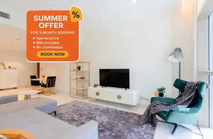 Apartment - 1 Bedroom - 2 Bathrooms for rent in No.9 - Dubai Marina - Dubai