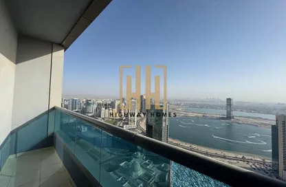 Apartment - 3 Bedrooms - 4 Bathrooms for rent in Palm Tower - Al Khan Lagoon - Al Khan - Sharjah