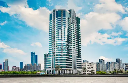 Apartment - 4 Bedrooms - 5 Bathrooms for rent in Umm Al Qura Tower - Al Mamzar - Sharjah - Sharjah