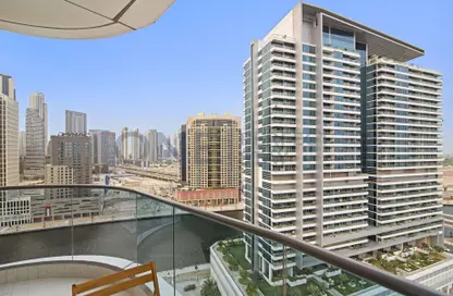 Balcony image for: Apartment - 1 Bedroom - 2 Bathrooms for rent in The Bay - Business Bay - Dubai, Image 1