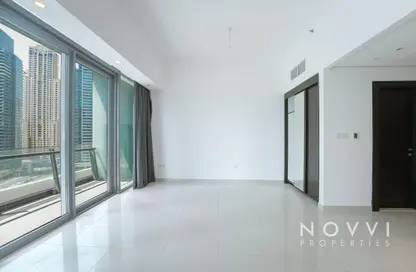 Apartment - Studio - 1 Bathroom for rent in Silverene Tower B - Silverene - Dubai Marina - Dubai