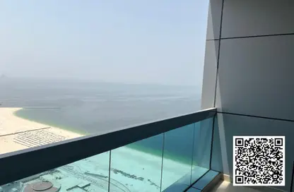 Apartment - 1 Bedroom - 2 Bathrooms for rent in Corniche Tower - Ajman Corniche Road - Ajman