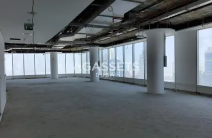 Full Floor - Studio - 1 Bathroom for rent in The Bay Gate - Business Bay - Dubai
