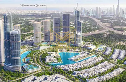 Apartment - 1 Bedroom - 1 Bathroom for sale in 350 Riverside Crescent - Sobha Hartland II - Bukadra - Dubai