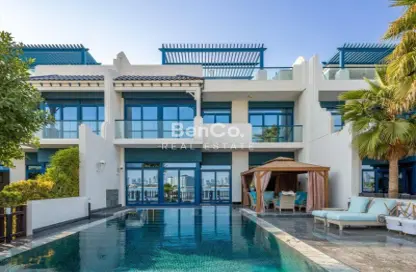 Villa - 5 Bedrooms - 6 Bathrooms for rent in Palma Residences - Palm Jumeirah - Dubai