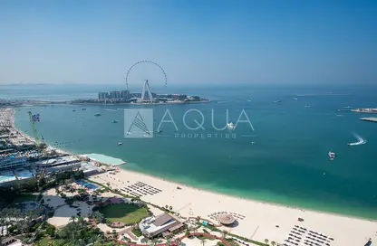 Water View image for: Apartment - 2 Bedrooms - 4 Bathrooms for sale in 1 JBR - Jumeirah Beach Residence - Dubai, Image 1