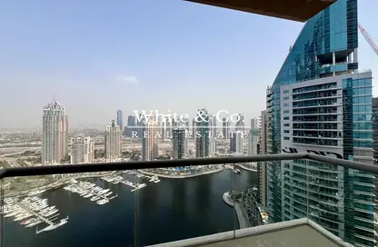 Apartment - 3 Bedrooms - 4 Bathrooms for rent in Iris Blue - Dubai Marina - Dubai