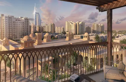 Balcony image for: Apartment - 1 Bedroom - 1 Bathroom for sale in Jadeel - Madinat Jumeirah Living - Umm Suqeim - Dubai, Image 1