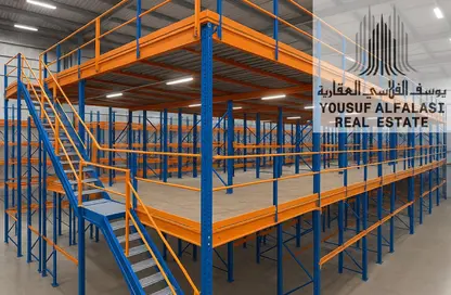 Warehouse - Studio - 1 Bathroom for rent in Ajman Industrial 1 - Ajman Industrial Area - Ajman