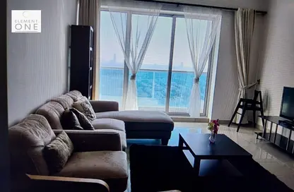صورة لـ غرفة المعيشة شقة - غرفة نوم - 2 حمامات للايجار في برج ارمادا - بحيرة إلوشيو - أبراج بحيرة الجميرا - دبي ، صورة رقم 1