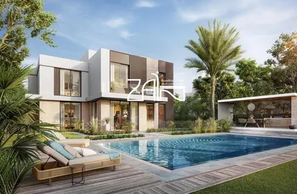 Pool image for: Villa - 3 Bedrooms - 4 Bathrooms for sale in Fay Al Reeman II - Al Shamkha - Abu Dhabi, Image 1