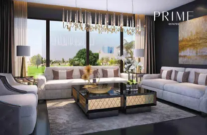 Living Room image for: Townhouse - 4 Bedrooms - 4 Bathrooms for sale in Park Residence 1 - Park Residences - DAMAC Hills - Dubai, Image 1