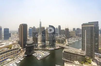 Apartment - 3 Bedrooms - 3 Bathrooms for rent in Bay Central West - Bay Central - Dubai Marina - Dubai
