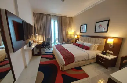 شقة - 1 حمام للايجار في تريبان للاجنحة الفندقية لفخر الدين - مدينة دبي الرياضية - دبي
