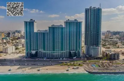 Apartment - 2 Bedrooms - 3 Bathrooms for sale in Ajman Corniche Residences - Ajman Corniche Road - Ajman