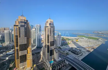 شقة - غرفة نوم - 2 حمامات للايجار في (برج كيان (إنفينيتي - دبي مارينا - دبي