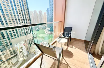 Apartment - 1 Bedroom - 2 Bathrooms for rent in Dubai Marina Moon - Dubai Marina - Dubai
