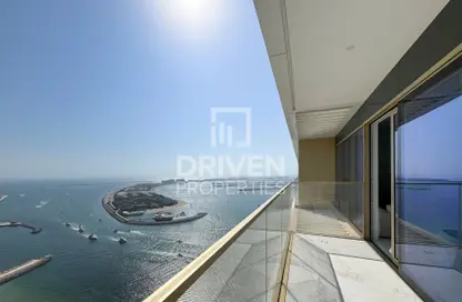 Apartment - 2 Bedrooms - 2 Bathrooms for rent in Grand Bleu Tower 2 - EMAAR Beachfront - Dubai Harbour - Dubai