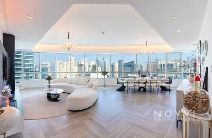 Apartment - 3 Bedrooms - 4 Bathrooms for sale in Horizon Tower - Dubai Marina - Dubai