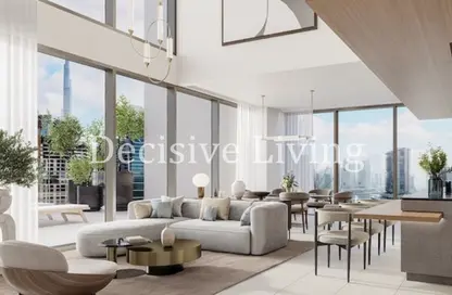 شقة - 4 غرف نوم - 5 حمامات للبيع في ون ريفر بوينت - الخليج التجاري - دبي