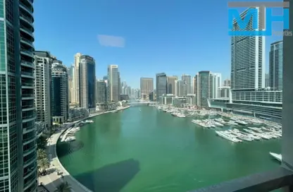 شقة - 2 غرف نوم - 3 حمامات للايجار في رصيف المينا - مارينا وارف - دبي مارينا - دبي
